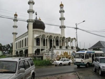 Vista parcial de Paramaribo, Suriman