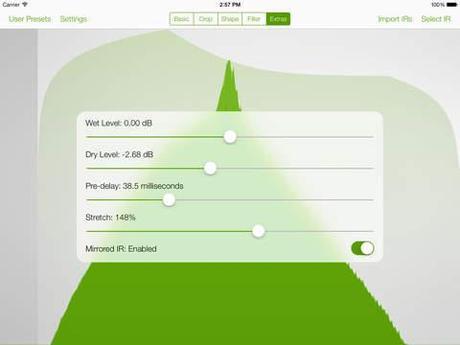 Mobile Convolution, reverb de convolución para iPhone e iPad