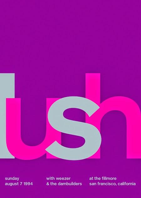 Swissted. Posters tipográficos de Mike Joyce