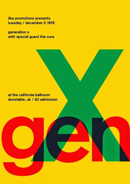 Swissted. Posters tipográficos de Mike Joyce