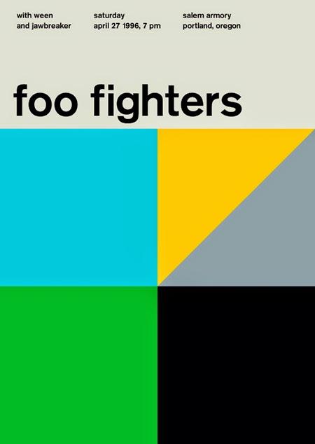 Swissted. Posters tipográficos de Mike Joyce