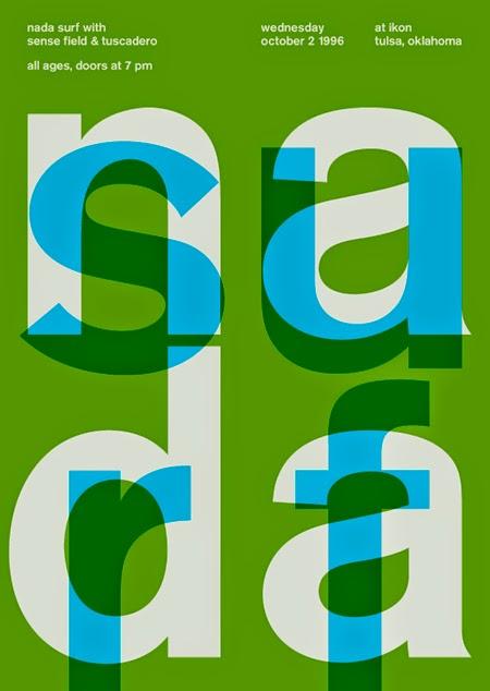 Swissted. Posters tipográficos de Mike Joyce