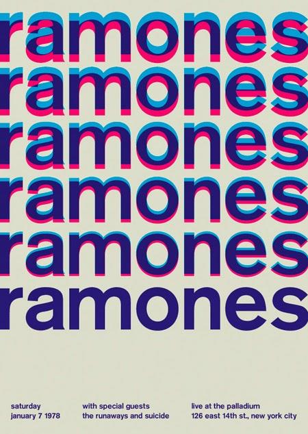 Swissted. Posters tipográficos de Mike Joyce