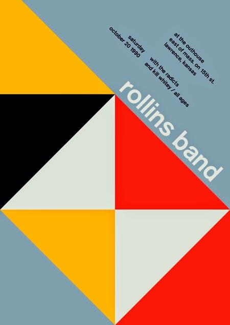 Swissted. Posters tipográficos de Mike Joyce