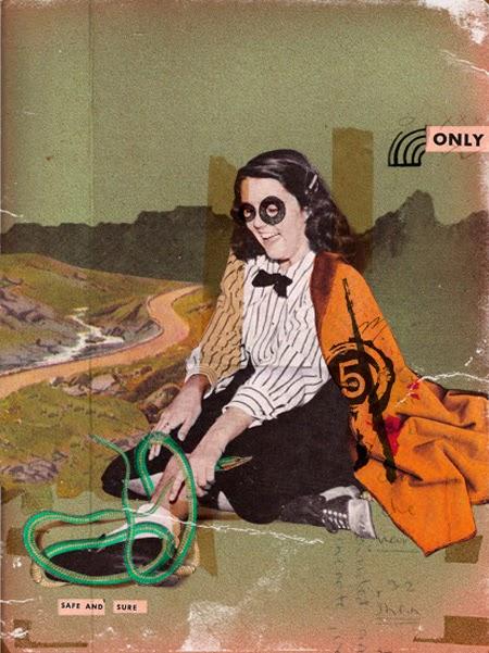 Los collages de Matthew Billington