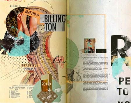 Los collages de Matthew Billington