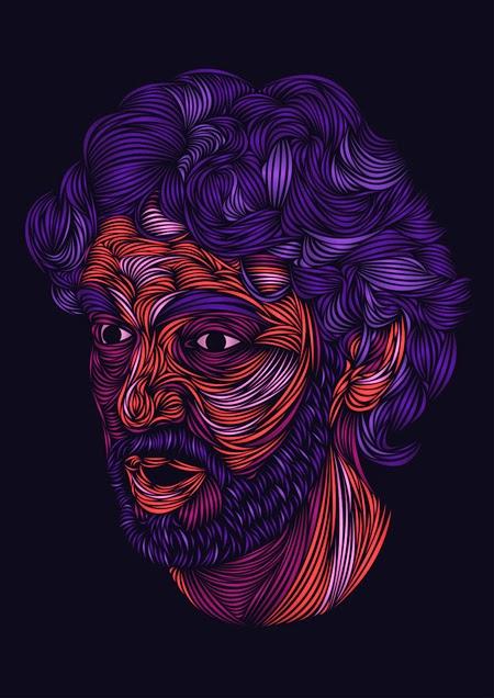 Los ilustraciones y diseños de David Pocull