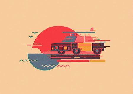 Los ilustraciones y diseños de David Pocull