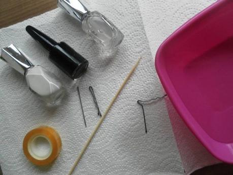 manicura, manicura al agua, manicura con horquilla, manicura flor, nails, nail art decoration, 