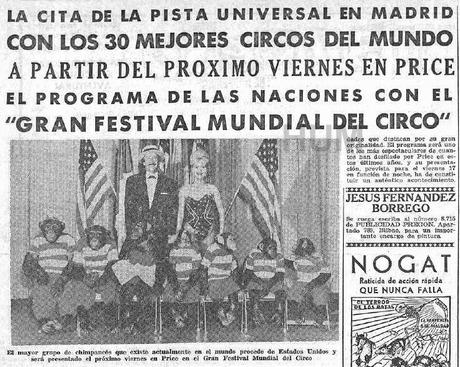 Las cien cosas que es Madrid (V) Cine, Circo y Teatro