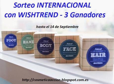 ¡SORTEO EXPRESS con WISHTREND! – jabones “Be Clean Natural Soap” de KLAIRS (3 ganadores)