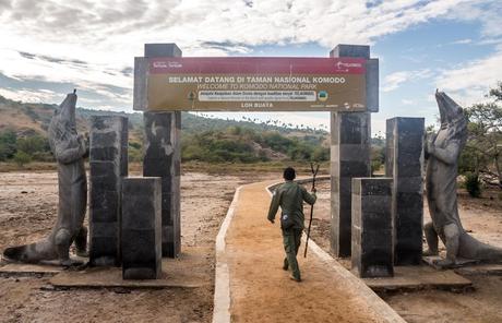 Llegando a Rinca, la prima menos conocida de Komodo