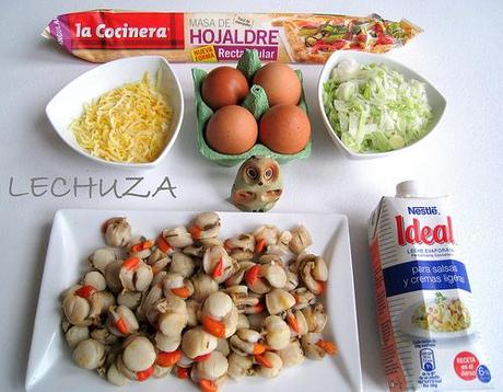 HOJALDRE DE ZAMBURIÑAS Y PUERROS (5)