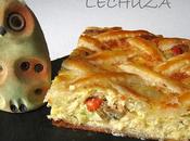 Tarta hojaldre zamburiñas puerros