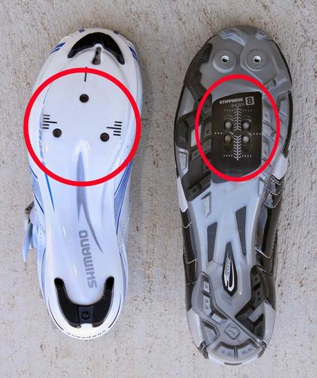 Tipos de calzado ciclista: carretera o montaña