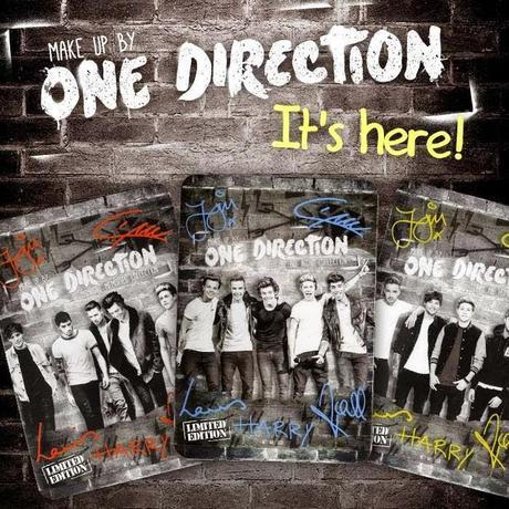 ONE DIRECTION LANZA LÍNEA DE MAQUILLAJE  + OBSEQUIO