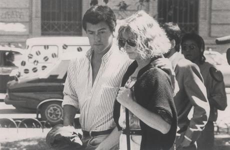 Silvia Vera, viuda de José Carrasco. Archivo diario La Nación. Universidad Diego Portales.