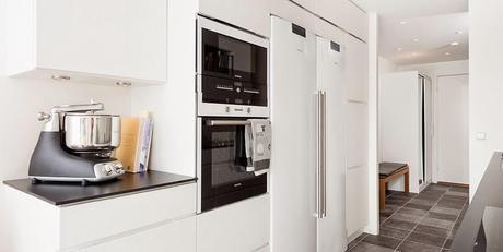 Como decorar el OFFICE de una cocina totalmente blanca Como decorar el OFFICE de una cocina totalmente blanca