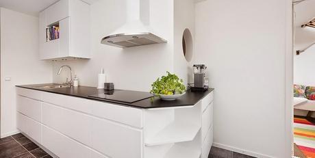 Como decorar el OFFICE de una cocina totalmente blanca Como decorar el OFFICE de una cocina totalmente blanca