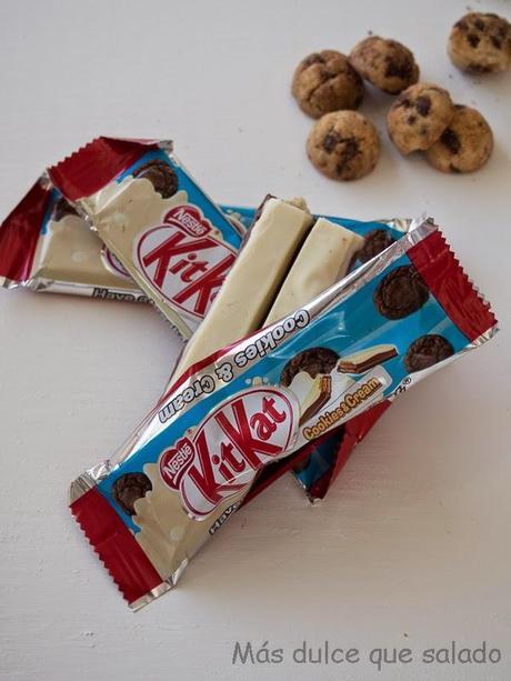Helado de KitKat Cookies & Cream