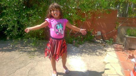 Falda etoile para una princesa