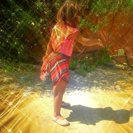 Falda etoile para una princesa