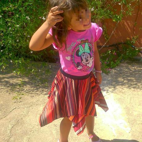 Falda etoile para una princesa