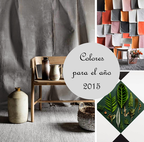 TENDENCIA DECORATIVA Y COLORES PARA EL AÑO 2015