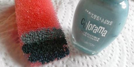 Manicura degradado, manicura con esponja, nails effect degrade, nailsart, 