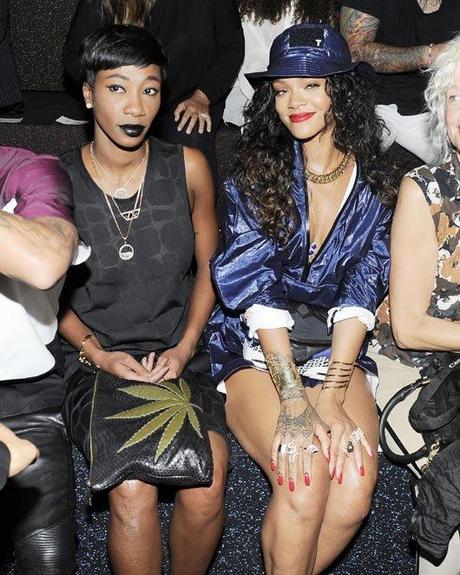 Rihanna y Nicki Minaj en la Semana de la Moda de Nueva York 