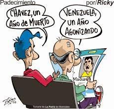 Venezuela: Una nación destrozada por un “in”Maduro e inepto, sucesor de un histriónico Hugo Chavez, abandonada a los designios de Cuba. Poner el lobo a cuidar de las ovejas…