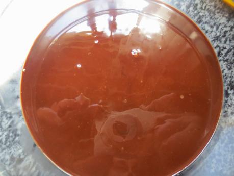 Tarta de crema y chocolate