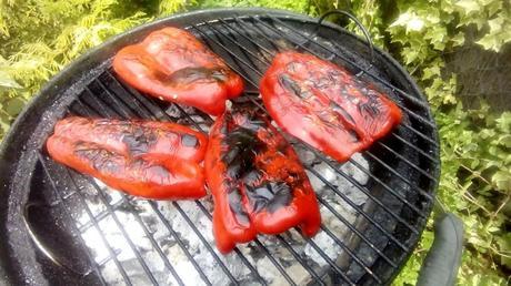 Chuletón a la brasa con pimientos asados – Costata alla brace con peperoni arrostiti chuletonbuey9