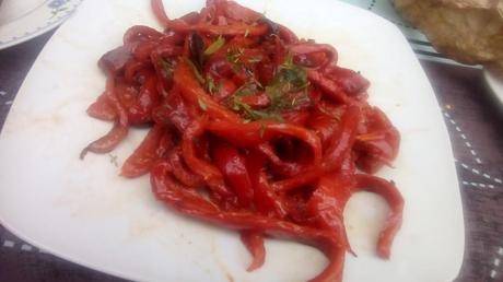 Chuletón a la brasa con pimientos asados – Costata alla brace con peperoni arrostiti chuletonbuey10