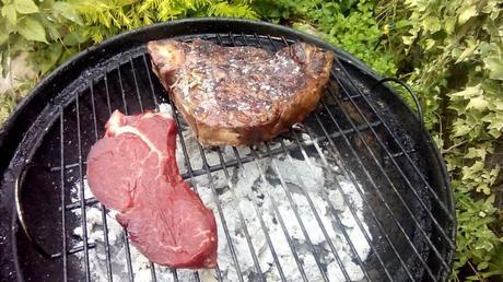 Chuletón a la brasa con pimientos asados – Costata alla brace con peperoni arrostiti chuletonbuey6