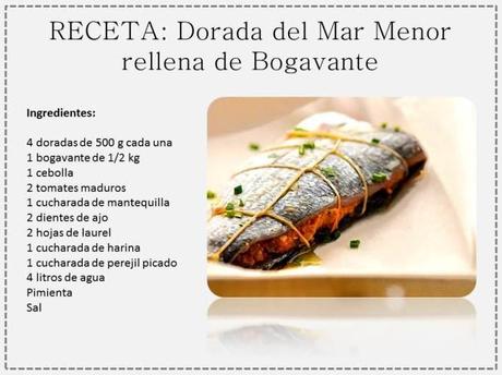 dorada rellena bogavante