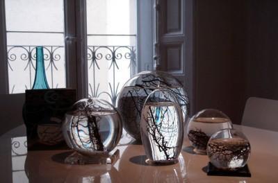 Un mundo vivo autosuficiente en una bola de cristal ecosfera_1