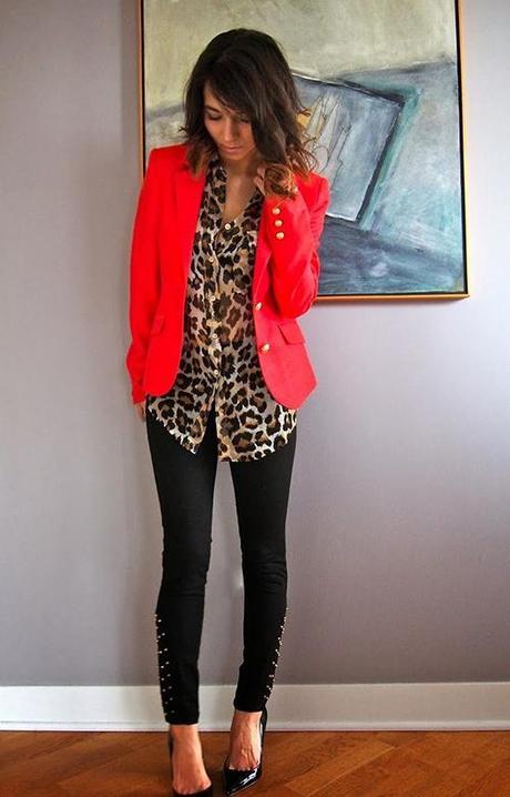 #Divitip - ¿Cómo combino un blazer rojo?