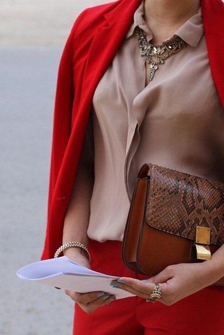 #Divitip - ¿Cómo combino un blazer rojo?