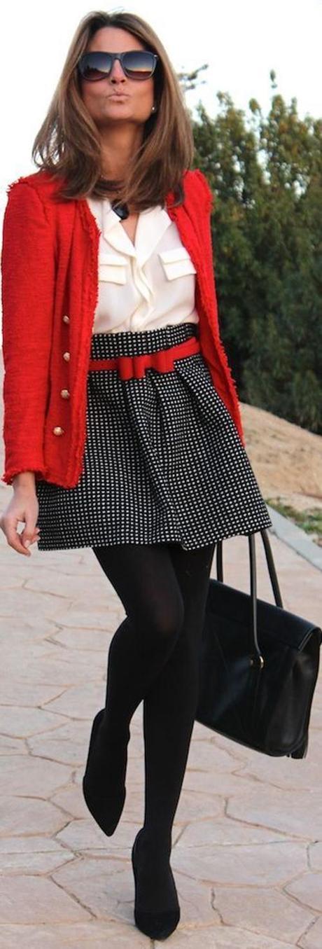 #Divitip - ¿Cómo combino un blazer rojo?