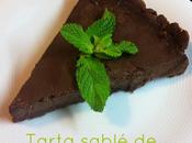 Tarta Sablé Chocolate Negro