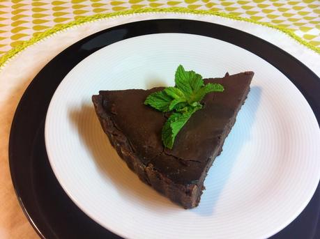 Tarta Sablé De Chocolate Negro