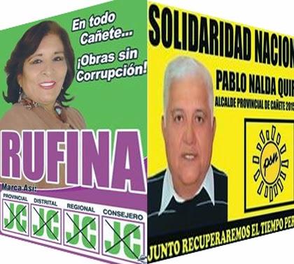 Sucede en Cañete: CANDIDATOS DEL AYER…