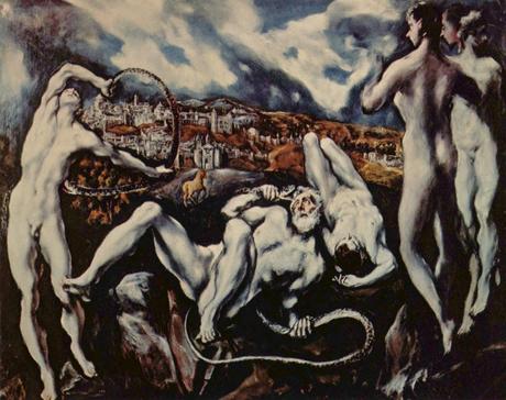 Laocoonte, oleo de El Greco