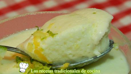 receta de mousse de limón