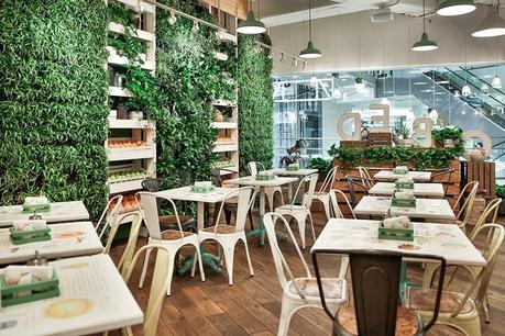 OBER BUFET ESTILO INDUSTRIAL ECO EN SAN PETERSBURGO