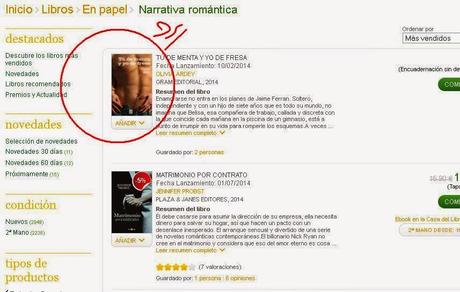 Doblete Nº 1 Más vendidos Romántica