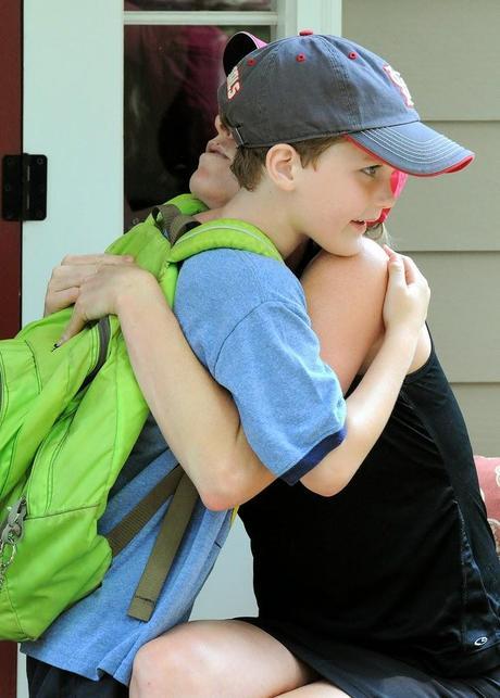 Me da pena que mis hijos empiecen el cole.