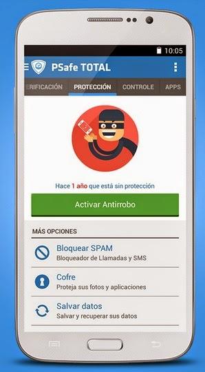 Seguridad en Android con Psafe Total