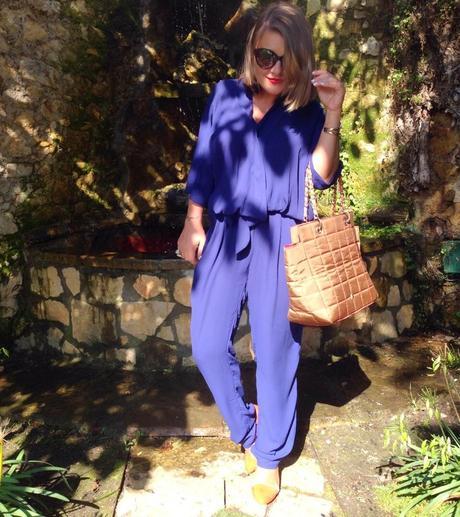 BLUE JUMPSUIT